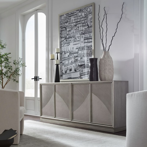 Dahlia - Accent Console - Gray