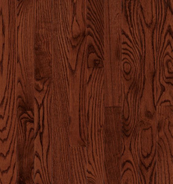 Bruce Manchester Strip & Plank Red Oak Cherry Collection