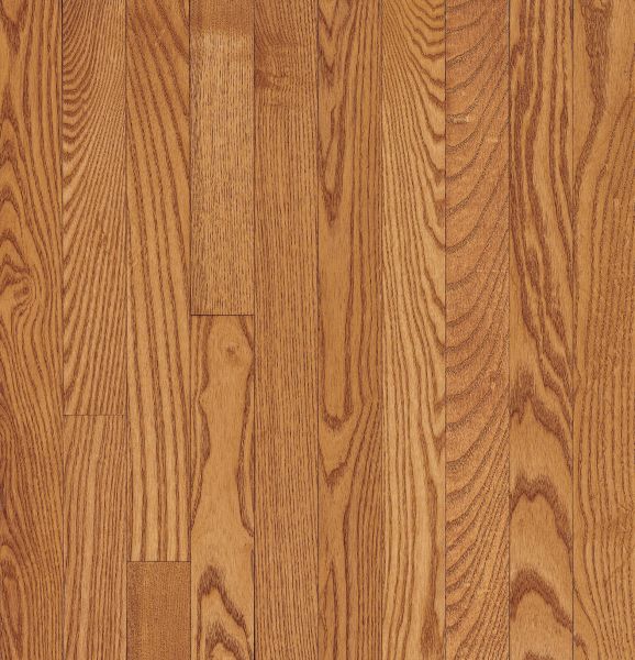 Bruce Manchester Strip & Plank Red Oak Butterscotch Collection