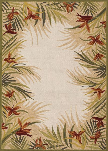 Couristan Covington Tropic Gardens Sand/Multi