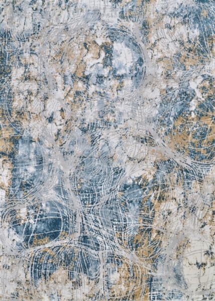 Couristan Brocatelle Gulf Streams Ocean-cream