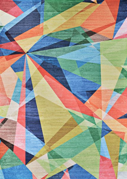 Couristan Rainbow Retro Multi