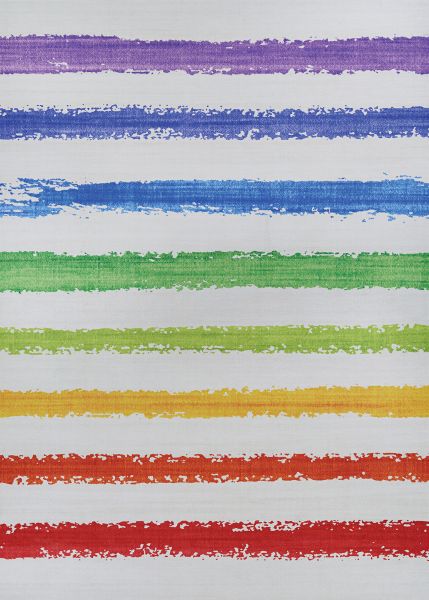 Couristan Rainbow Flavors Spearmint/Multi