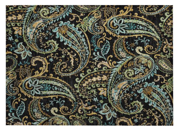 Addison Rugs Chantille Black 1'8" x 2'6"