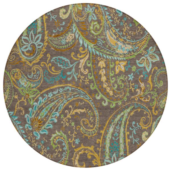 Addison Rugs Chantille Chocolate 8'0" x 8'0" Round