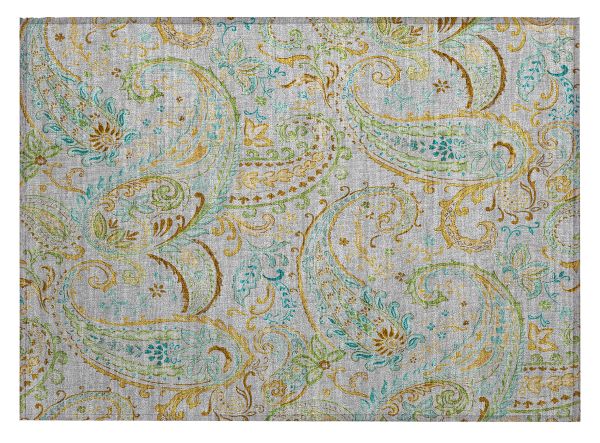 Addison Rugs Chantille Gray 1'8" x 2'6"