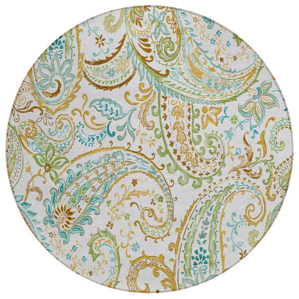 Addison Rugs Chantille Ivory 8'0" x 8'0" Round