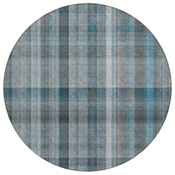 Addison Rugs Chantille Teal 8'0" x 8'0" Round