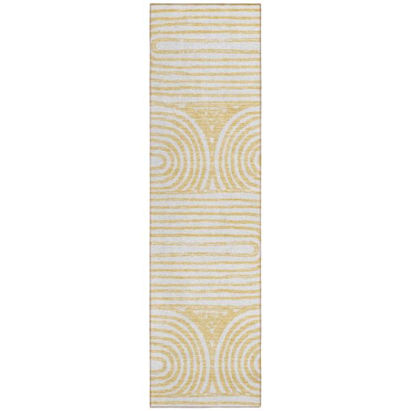 Addison Rugs Chantille Gold 2'3" x 7'6" Runner