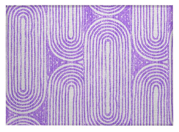 Addison Rugs Chantille Purple 1'8" x 2'6"