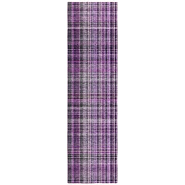 Addison Rugs Chantille Purple 2'3" x 7'6" Runner