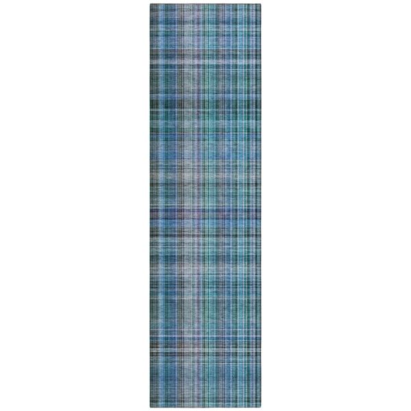 Addison Rugs Chantille Teal 2'3" x 7'6" Runner