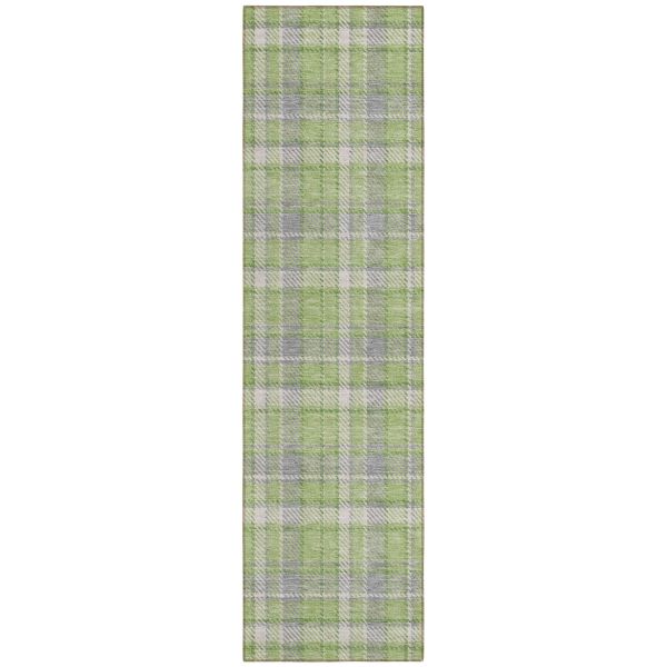 Addison Rugs Chantille Green 2'3" x 7'6" Runner
