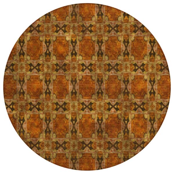 Addison Rugs Chantille Paprika 8'0" x 8'0" Round