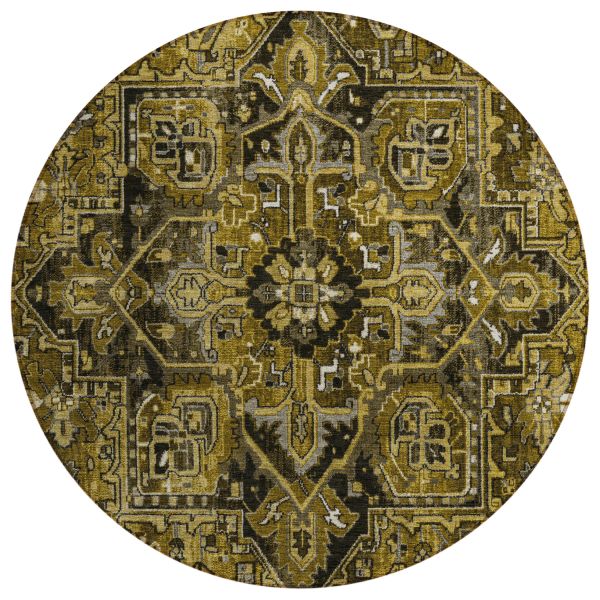 Addison Rugs Chantille Brown 8'0" x 8'0" Round