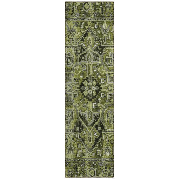 Addison Rugs Chantille Olive 2'3" x 7'6" Runner