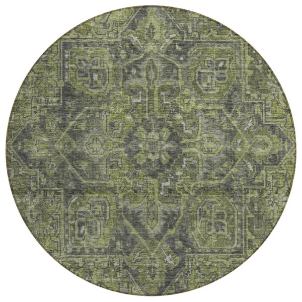 Addison Rugs Chantille Green 8'0" x 8'0" Round