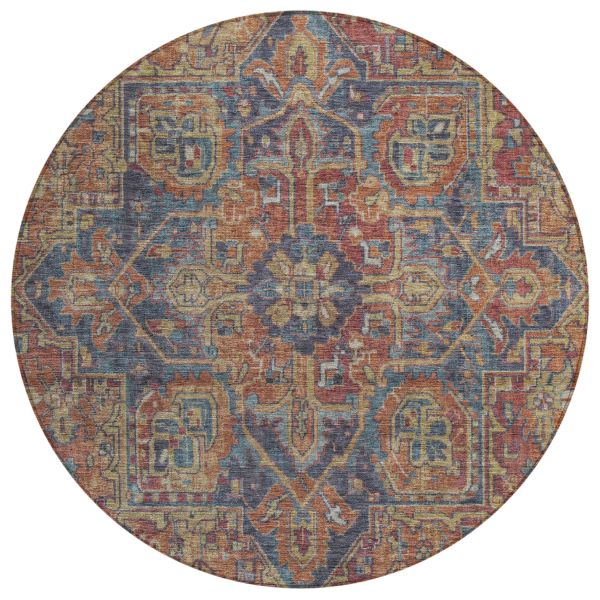 Addison Rugs Chantille Red 8'0" x 8'0" Round