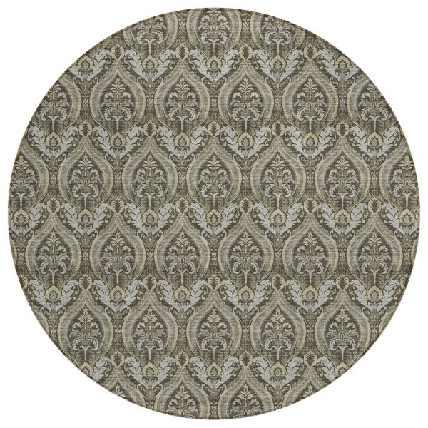 Addison Rugs Chantille Taupe 8'0" x 8'0" Round