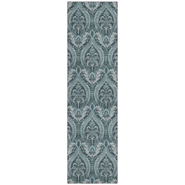 Addison Rugs Chantille Teal 2'3" x 7'6" Runner