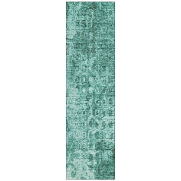 Addison Rugs Chantille Teal 2'3" x 7'6" Runner