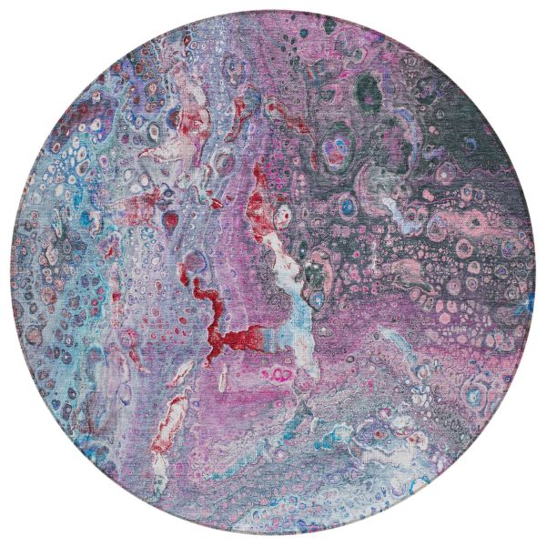 Addison Rugs Chantille Blue 8'0" x 8'0" Round