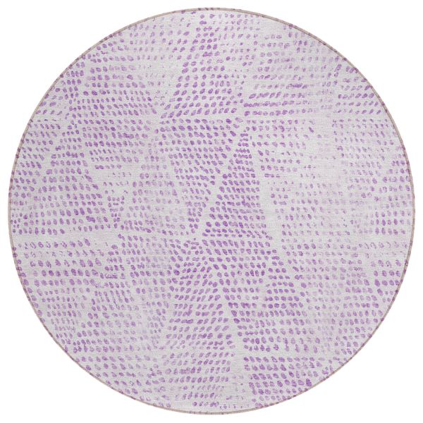 Addison Rugs Chantille Purple 8'0" x 8'0" Round