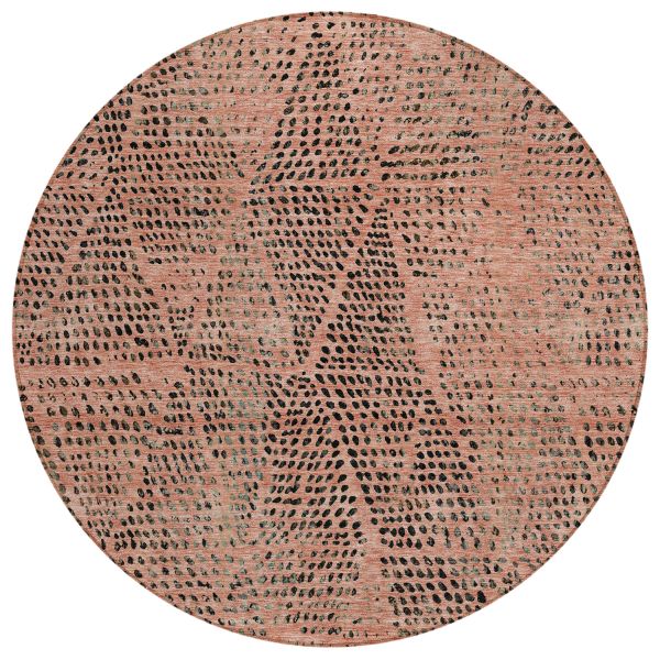 Addison Rugs Chantille Salmon 8'0" x 8'0" Round