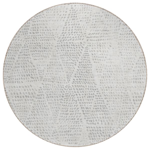 Addison Rugs Chantille Silver 8'0" x 8'0" Round Collection