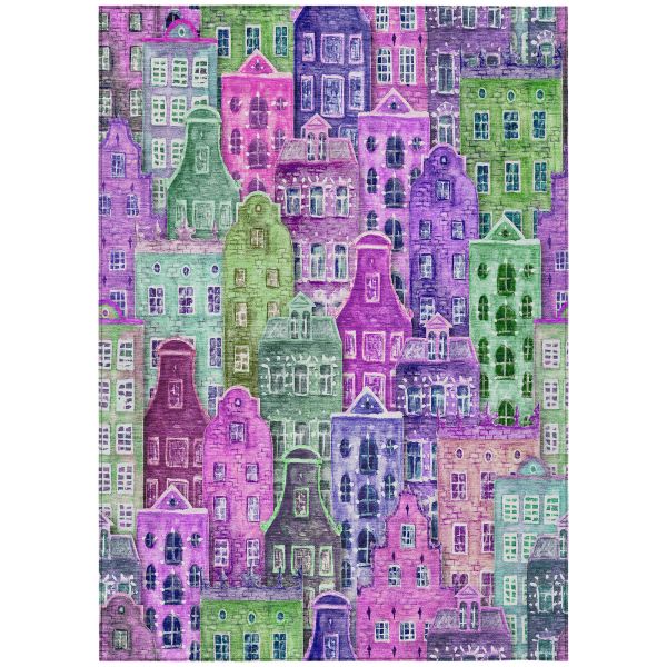 Addison Rugs Chantille Purple 2'6" x 3'10" Collection
