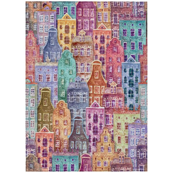 Addison Rugs Chantille Red 2'6" x 3'10" Collection