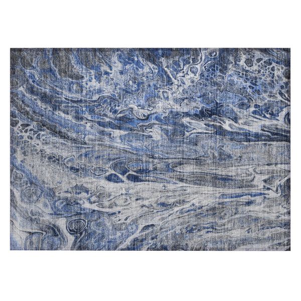 Addison Rugs Chantille Blue 1'8" x 2'6"