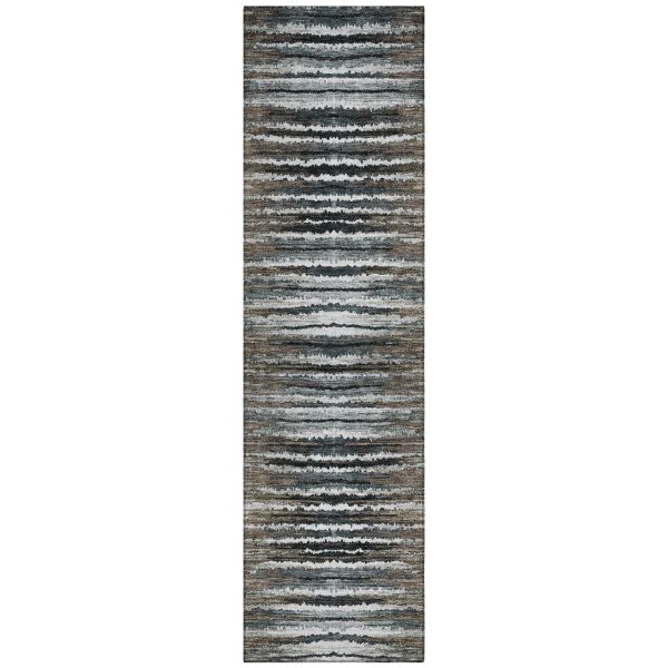 Addison Rugs Chantille Brown 2'3" x 7'6" Runner