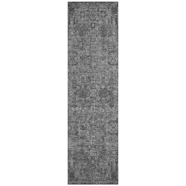 Addison Rugs Chantille Charcoal 2'3" x 7'6" Runner