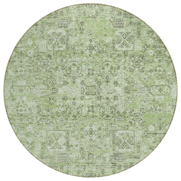 Addison Rugs Chantille Green 8'0" x 8'0" Round