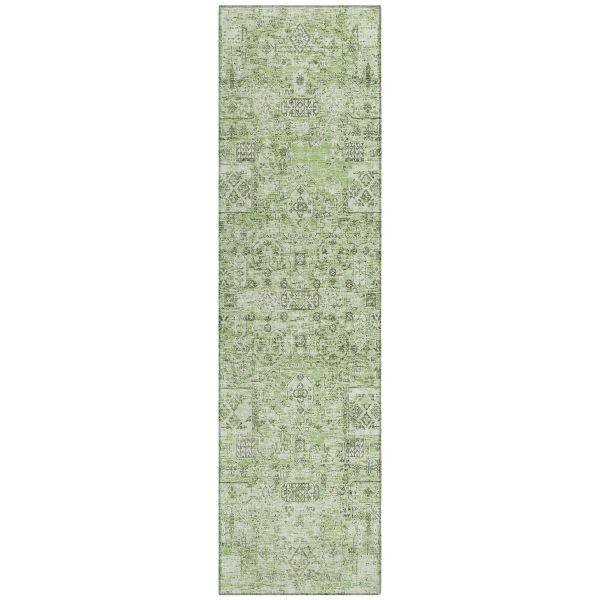 Addison Rugs Chantille Green 2'3" x 7'6" Runner