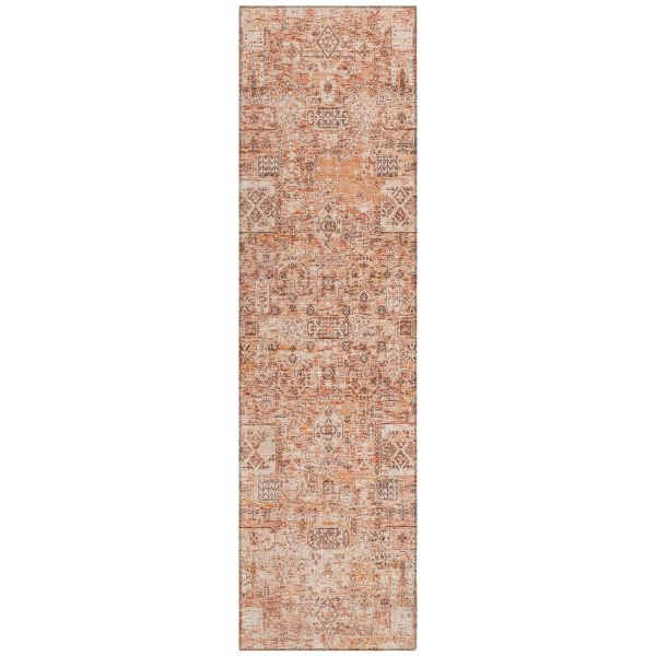 Addison Rugs Chantille Salmon 2'3" x 7'6" Runner
