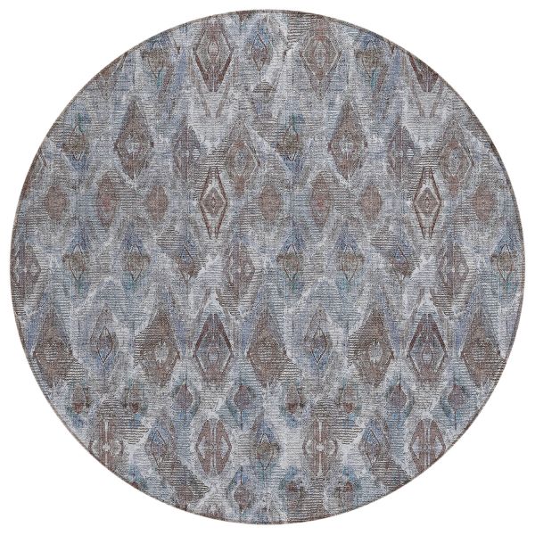 Addison Rugs Chantille Blue 8'0" x 8'0" Round