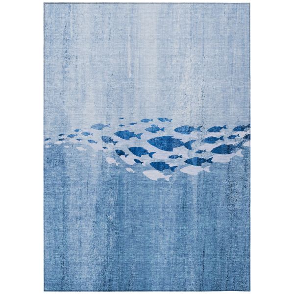 Addison Rugs Chantille Blue 2'6" x 3'10" Collection