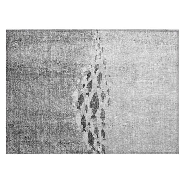 Addison Rugs Chantille Gray 1'8" x 2'6"
