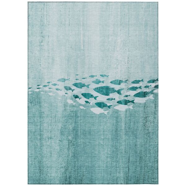 Addison Rugs Chantille Teal 2'6" x 3'10" Collection