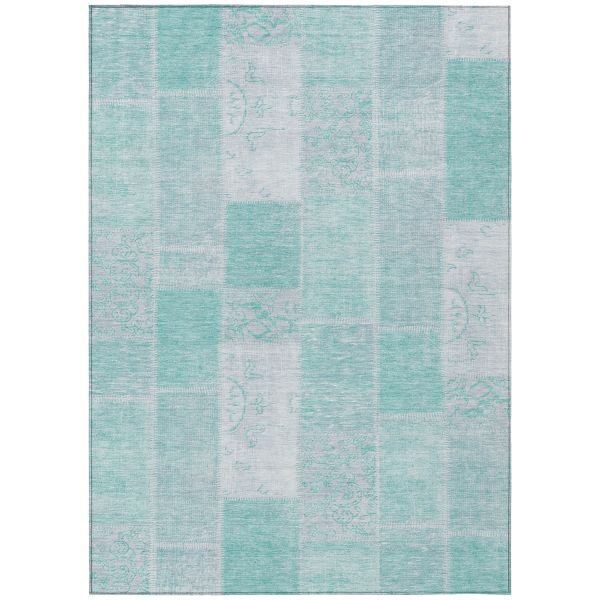 Addison Rugs Chantille Aqua 5'0" x 7'6"