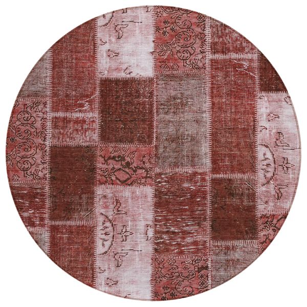 Addison Rugs Chantille Burgundy 8'0" x 8'0" Round