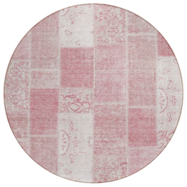Addison Rugs Chantille Pink 8'0" x 8'0" Round