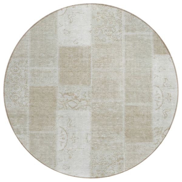 Addison Rugs Chantille Taupe 8'0" x 8'0" Round