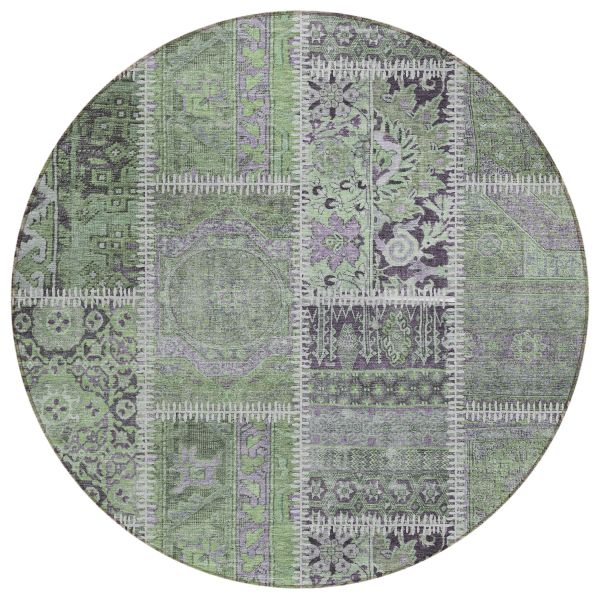 Addison Rugs Chantille Green 8'0" x 8'0" Round