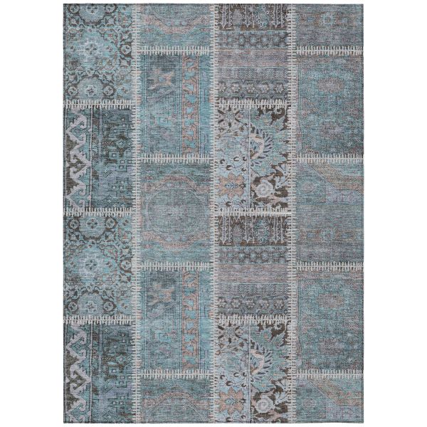 Addison Rugs Chantille Teal 5'0" x 7'6"