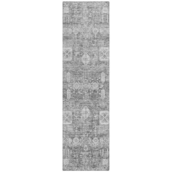 Addison Rugs Chantille Gray 2'3" x 7'6" Runner