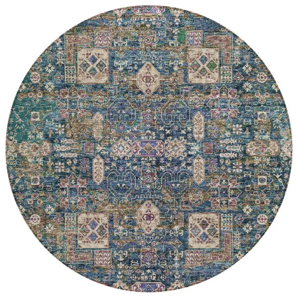 Addison Rugs Chantille Green 8'0" x 8'0" Round