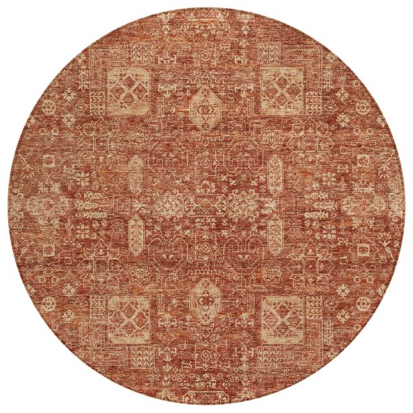 Addison Rugs Chantille Paprika 8'0" x 8'0" Round